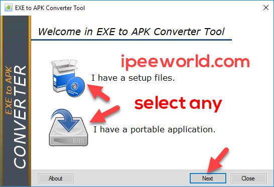 converter exe to apk online
